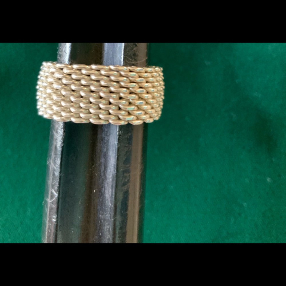 Tiffany & Co Somerset Mesh Ring